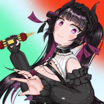 クリスマスのカップルにグレネードを振りかぶる宵ノチルさん