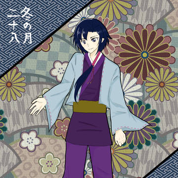 イオリ誕生日イラスト