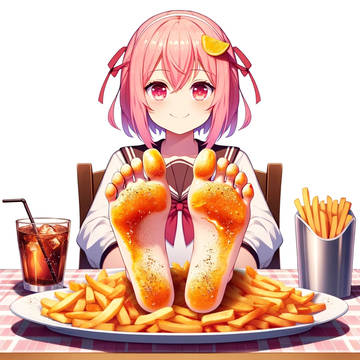 足裏ポテフライ