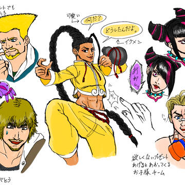 KOFとスト6コラボのレポ