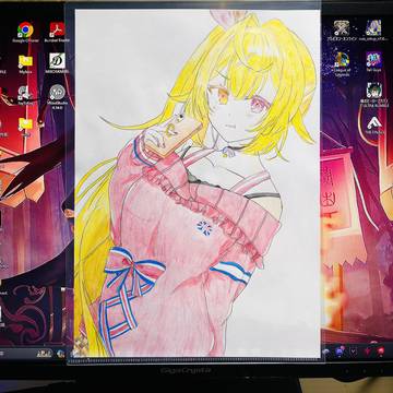 星川サラさんを描きました