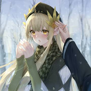 冬天太冷了揉揉耳朵