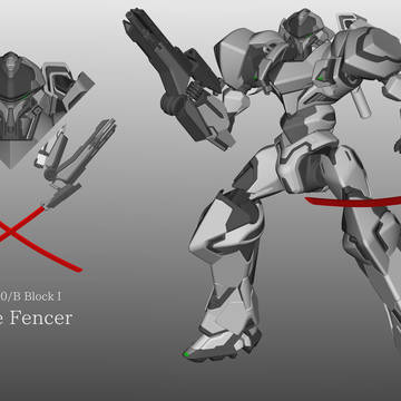 Type-50/B Block I White Fencer