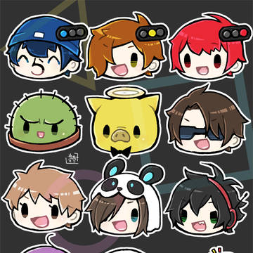 ゲーム実況絵まとめました。
