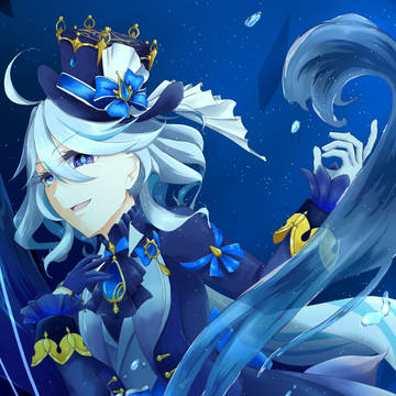 【原神】フリーナ実装お祝いイラスト