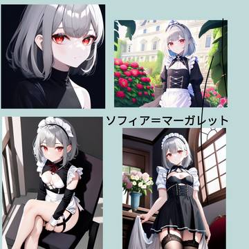 ゲームブック『ザ・ドッグトレーナー』主要人物のイメージイラスト集