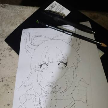 kokomi drawing