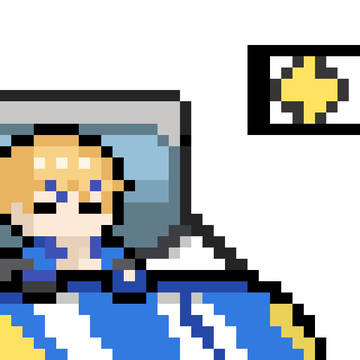【パニグレ】すやすや乱数リー君【ドット絵】
