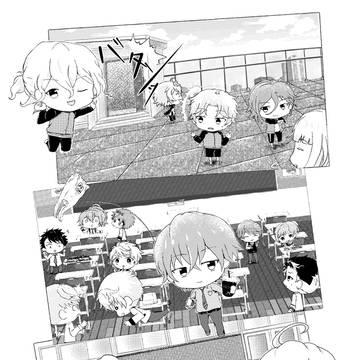 ウインボアンソロ寄稿絵と漫画