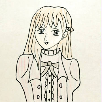 聖ガブリエル学園制服姿のリリーナ様