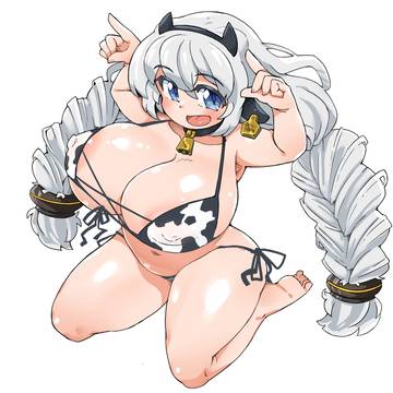 牛柄ビキニのあかりちゃん