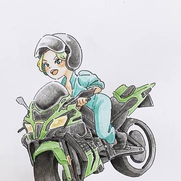 バイクに乗って行こう!