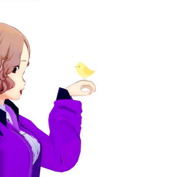 Haru Okumura saw a Singing Bird