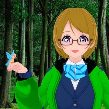 Hanayo sees a Singing Bird