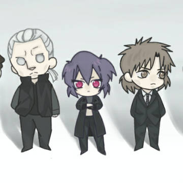 ちっこい攻殻立ち