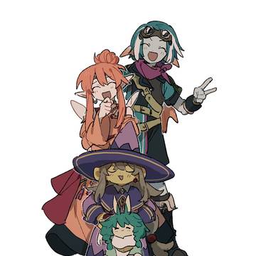 DQ10自キャラまとめ