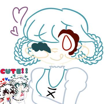 三つ編みリングの小傘
