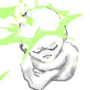 考える人