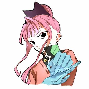 夜鳴鶯アンヴァリッド　センターカラー風ポーズ