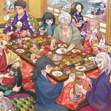 2024年年末年始絵~クリスマス です!