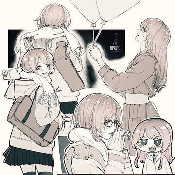 摸鱼，同时也是本子内页
