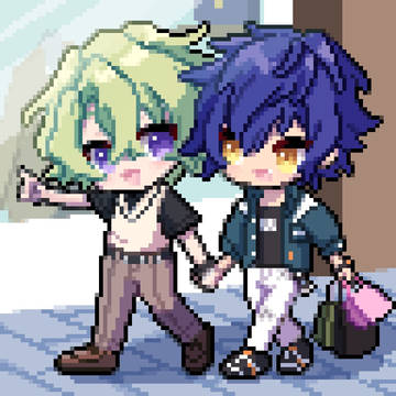 ジュンひよドット絵まとめ