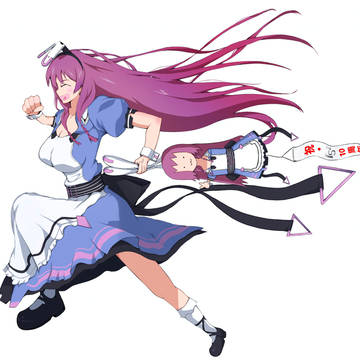 走る束さんと偽者だがいいやつそうなTBNさん