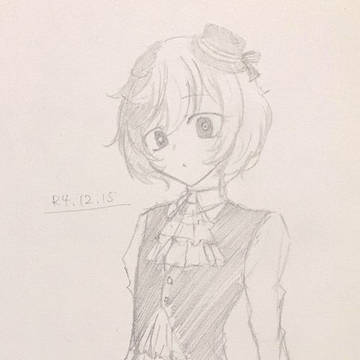 Qくんシャーペンらくがきつめ