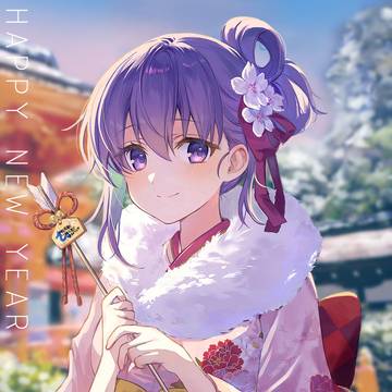 正月 桜