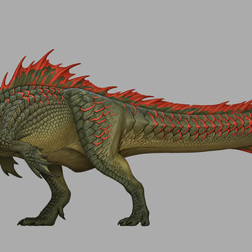 Theropod Leviathan Creature