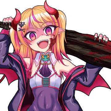 【宵闇リリィ】X(twitter)投稿の透過と表情差分