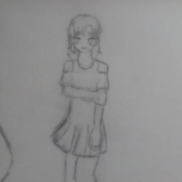 水着のオリキャラ