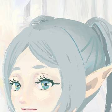 フリーレン描いてみる