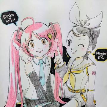 紅玉りんこ&朝岡みなみ