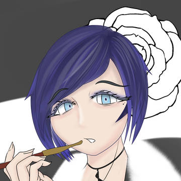 青