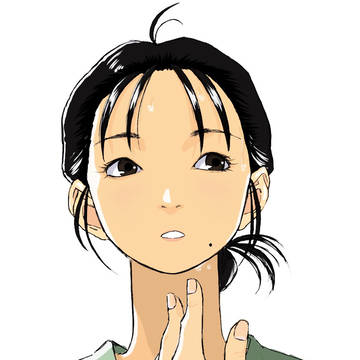手で扇ぐ