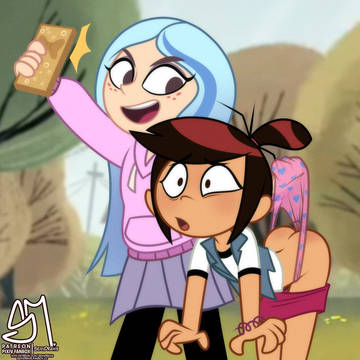 Molly and Andrea Wedgies
