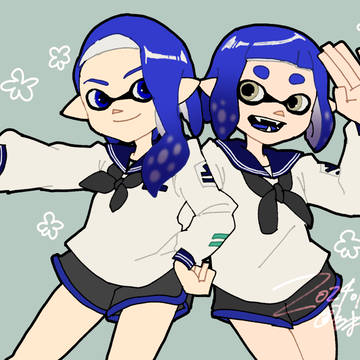 スプラ絵まとめ