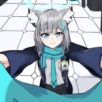 「ん、今日は寒いから先生もマフラーをつけるべき」