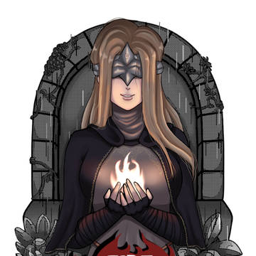 Fire keeper from Dark Souls III