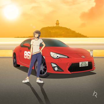 Mizu & Kanata's GT 86