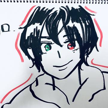 ヒプ落描き