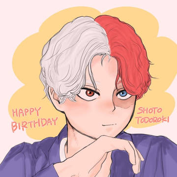 轟くんお誕生日おめでとう!