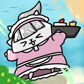ネコウエイトレス🏖☀️