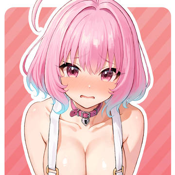 裸エプロン姿の夢見りあむ