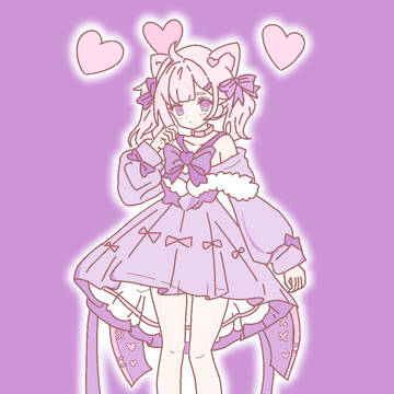 貓娘ピンク系