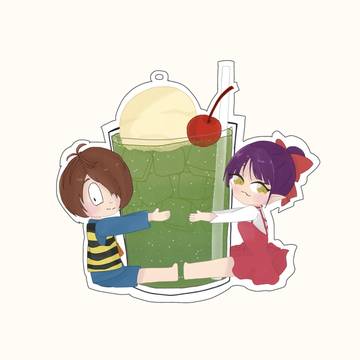 クリームソーダwithキタネコ