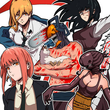 Chainsaw Man Stickers