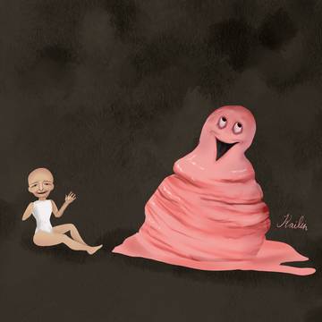 Strawberry ice cream
