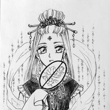 年賀状＊天武天皇•皇女